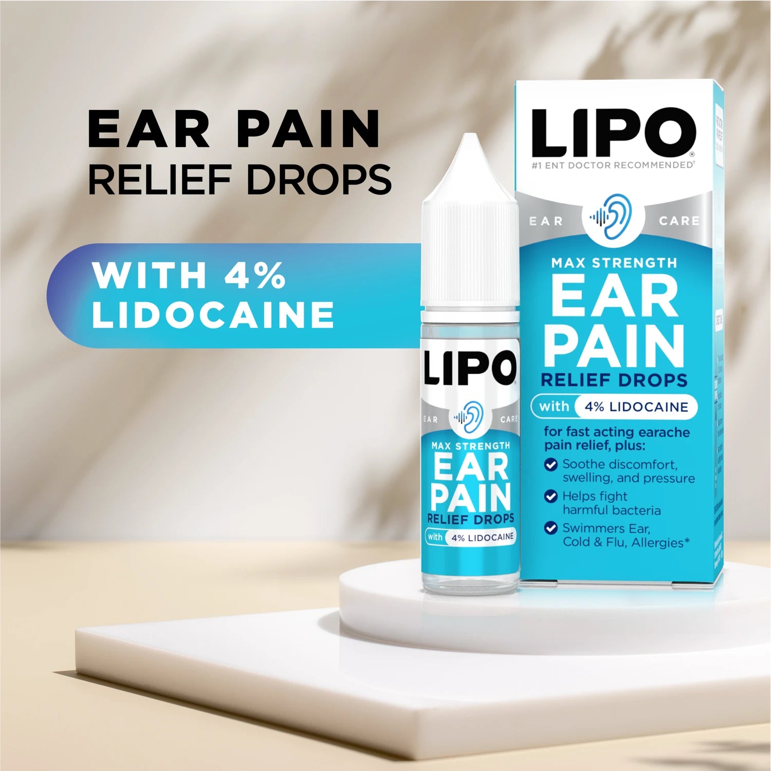 Ear Pain Relief Drops