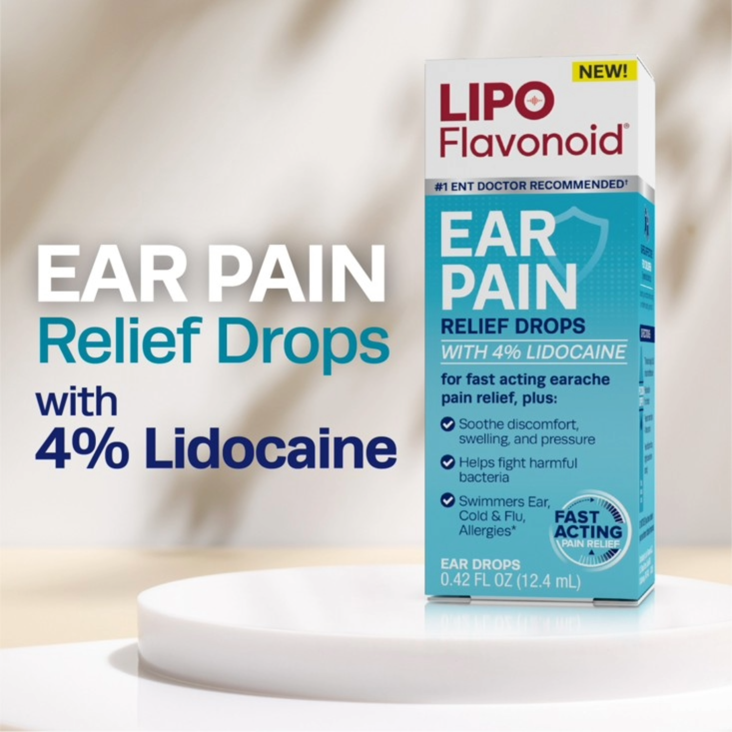 Ear Ache Pain Relief Drops