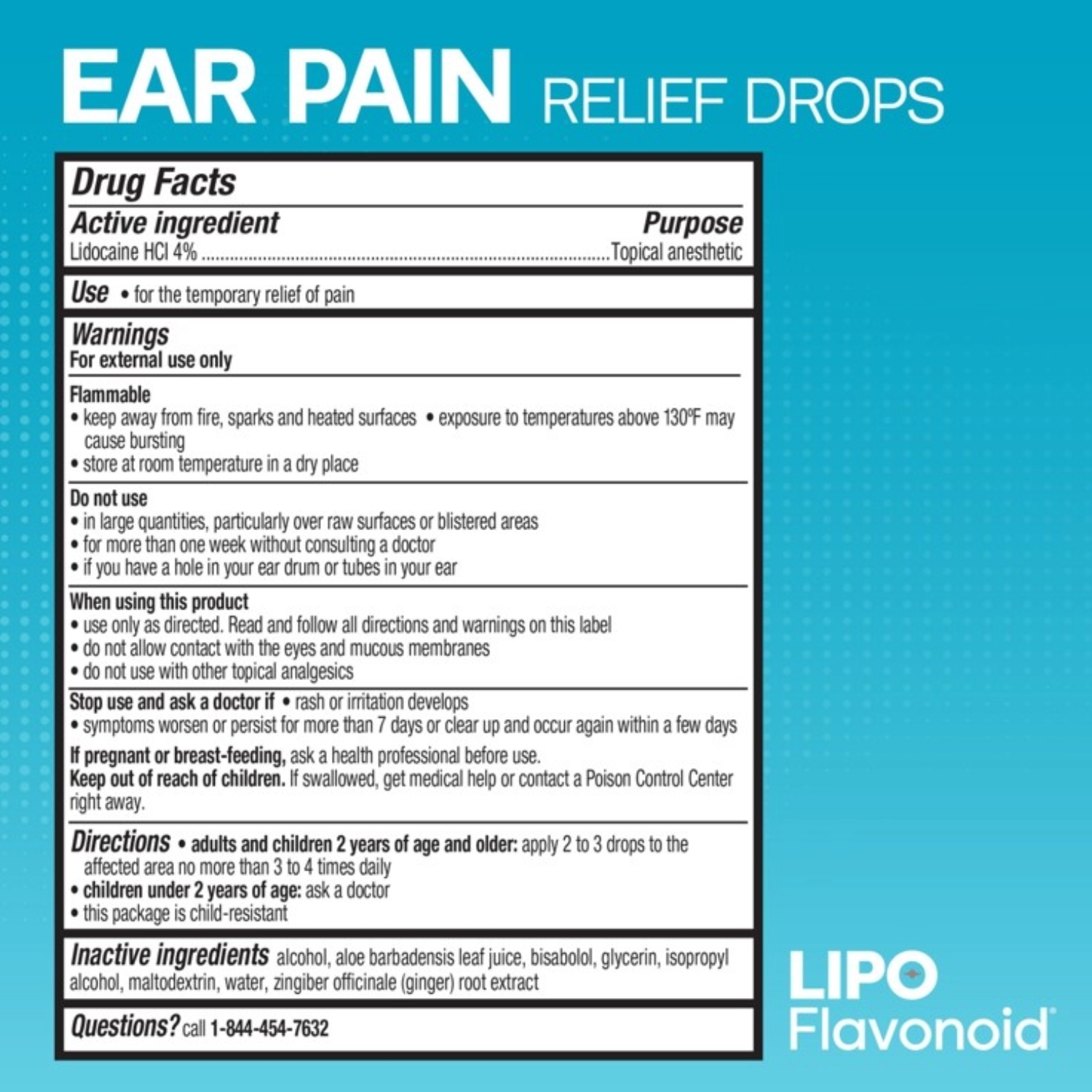 Ear Ache Pain Relief Drops