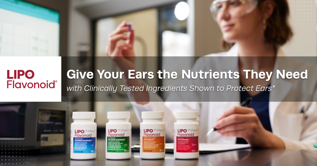 Learn about Hearing Loss and Treatments - Lipo Flavonoid